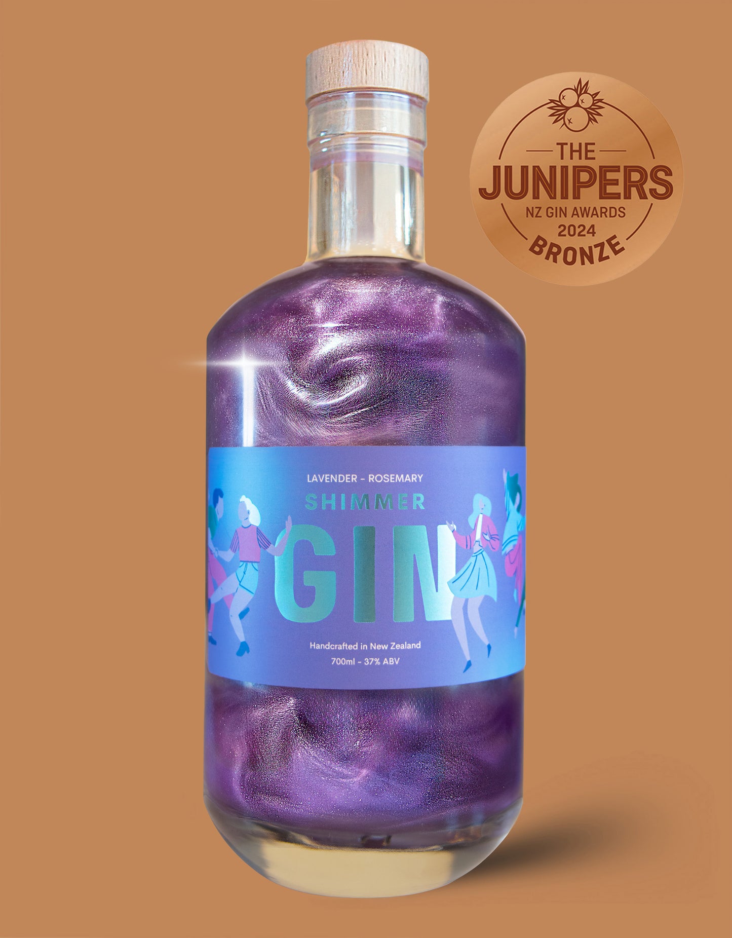 Purple Shimmer Gin - Lavender & Rosemary