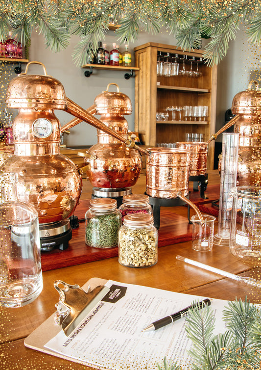 Get Into the Spirit: Christmas Gin Making Workshop Package