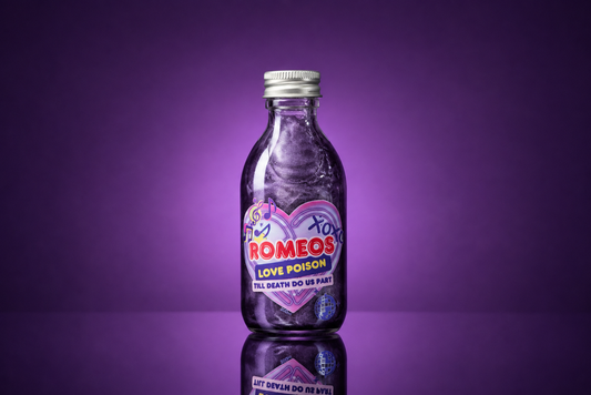 Romeo’s Love Poison: Custom Gin Keepsakes for the Cast of & Juliet