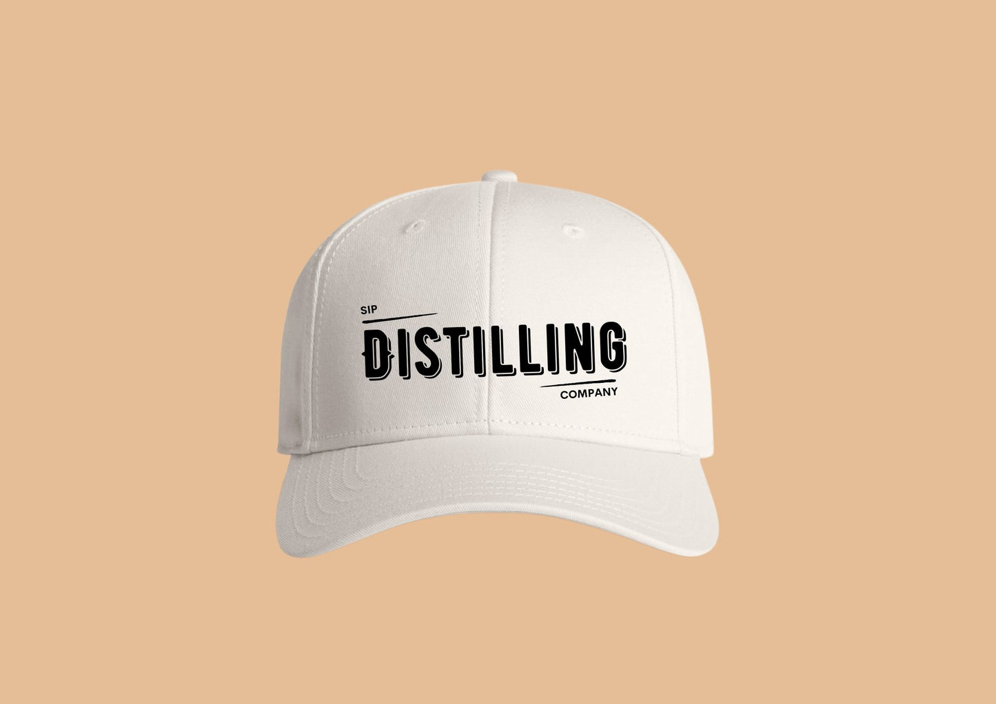 SIP Distilling Co. Beige Cap