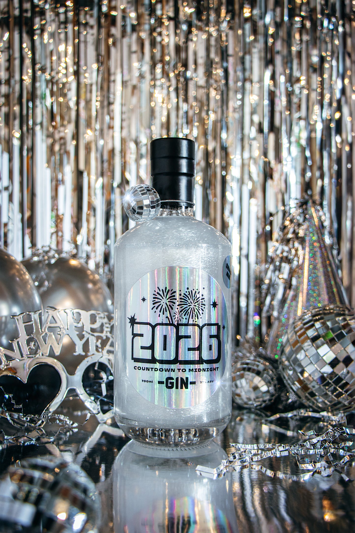 New Years Countdown to Midnight - Peach Melba Gin