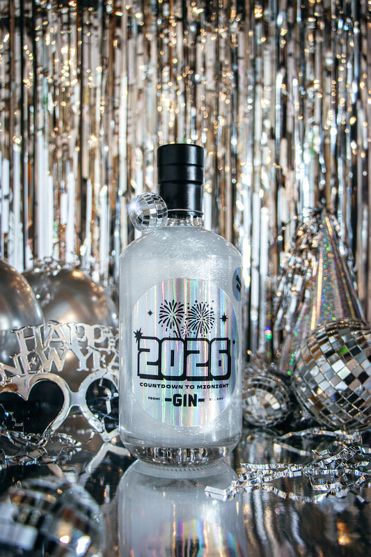 New Years Countdown to Midnight - Peach Melba Gin