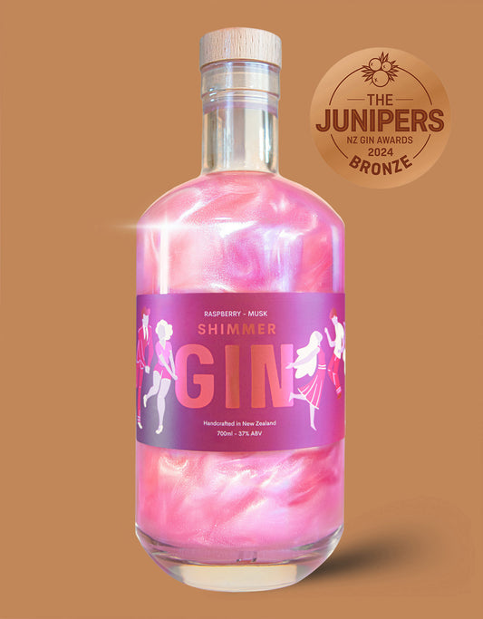 Pink Shimmer Gin - Raspberry & Musk