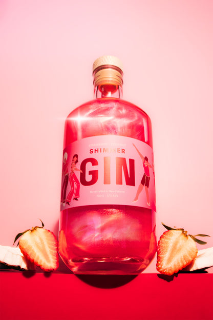Red Shimmer Gin - Strawberry & Coconut
