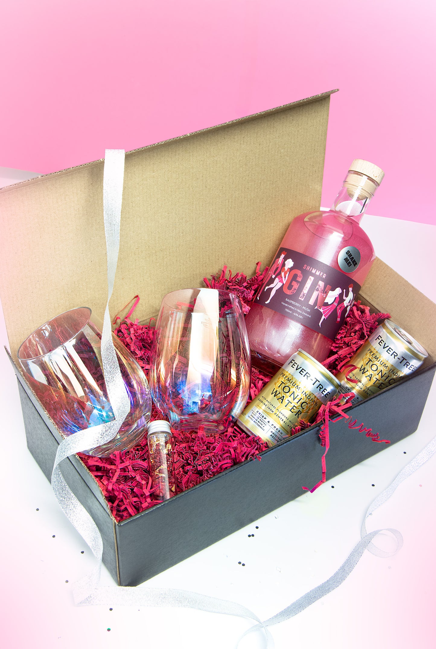 Pink Shimmer Gin Gift Box
