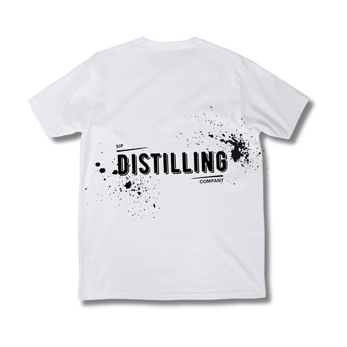 SIP Distilling Co. White T-Shirt