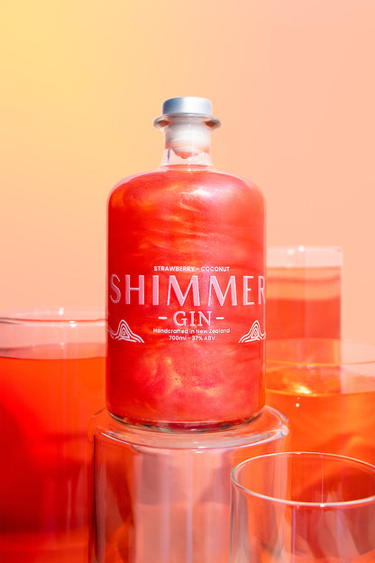 Red Shimmer Gin - Strawberry & Coconut