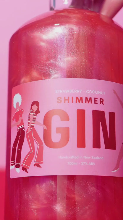 Red Shimmer Gin - Strawberry & Coconut